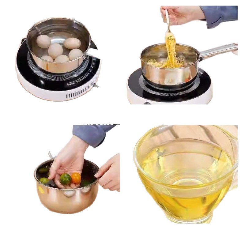 锈钢水瓢家用长柄水勺食级加厚厨房盛水舀舀水壳漂水漂烹饪铲其他|undefined
