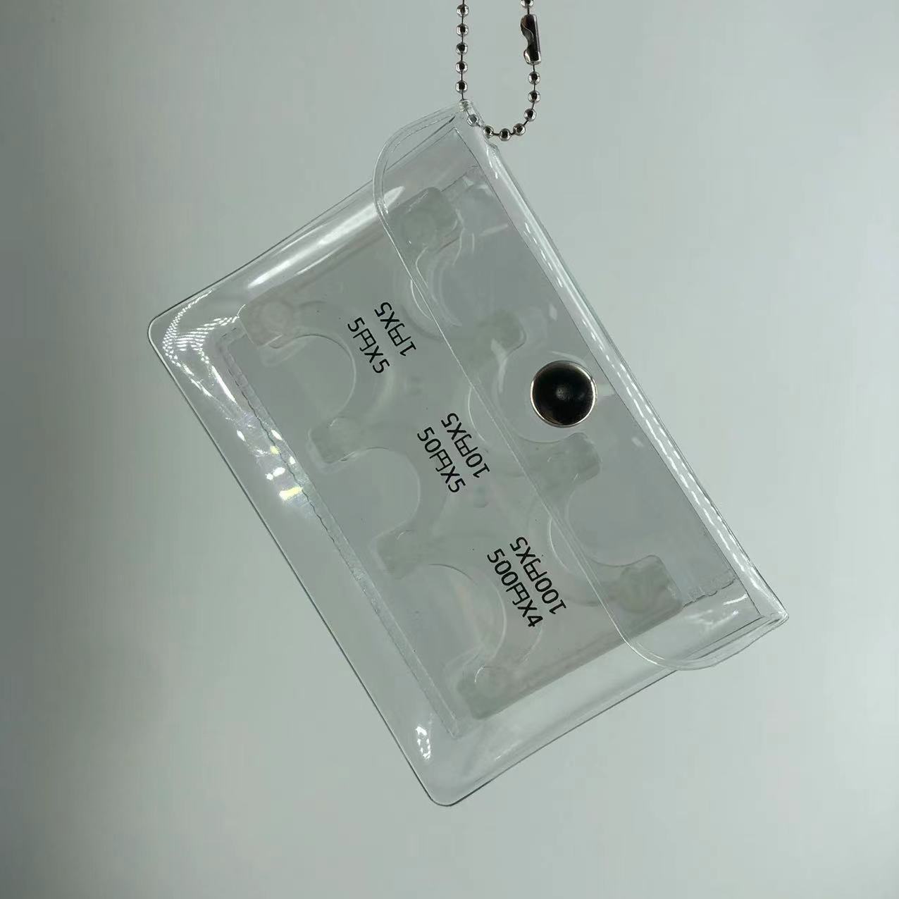 Clip de moneda promocional spot al por mayor monedero de PVC bolso de almacenamiento de coche para hombre billetera de moneda creativa de gran capacidad para mujer