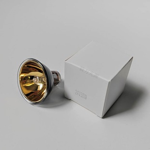 Red light meter 12V50W/24V50W gold cup infrared polarized gold plated gold cup lamp pomme light bulb