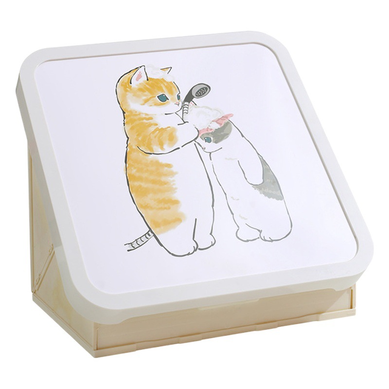 Cuarto de baño colgando pintura estante de almacenamiento impermeable plegable estante de almacenamiento baño inodoro Punch-libre mural montado en la pared armario