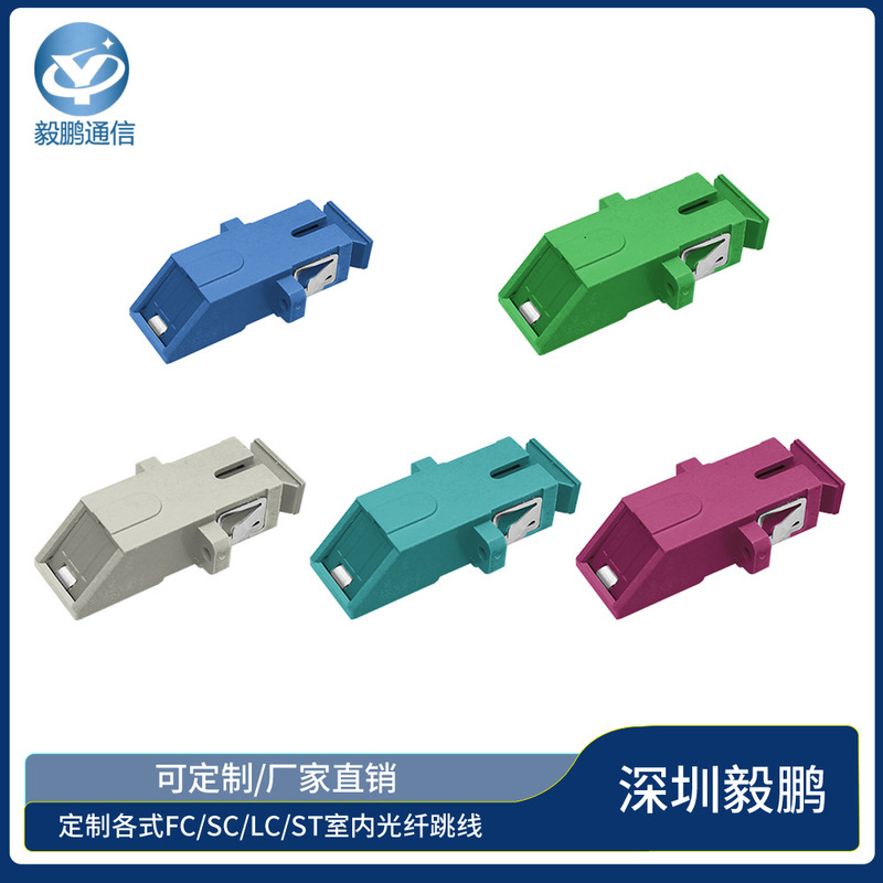 Sc Anti-Laser Direct Beam Simplex with Ear Flip Fiber Adapter Fiber Optic Flange Sm/Mm/Om3/Om4