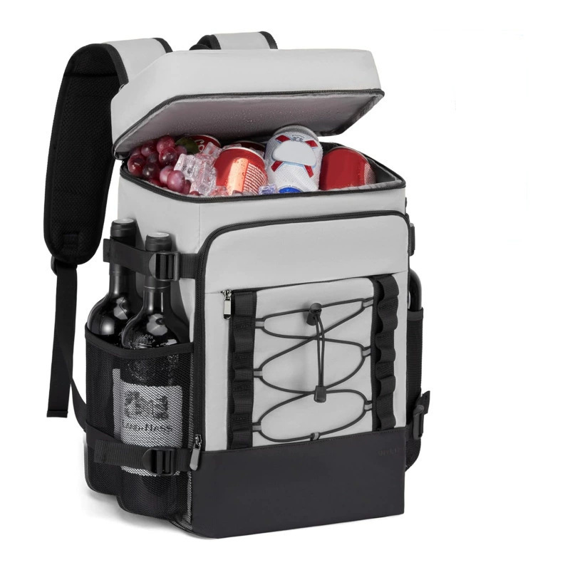 Nueva bolsa de hielo de Amazon, bolsa de picnic de hombro, aislamiento térmico, a prueba de fugas, paquete de compartimento refrigerado, bolsa de aislamiento portátil para acampar al aire libre
