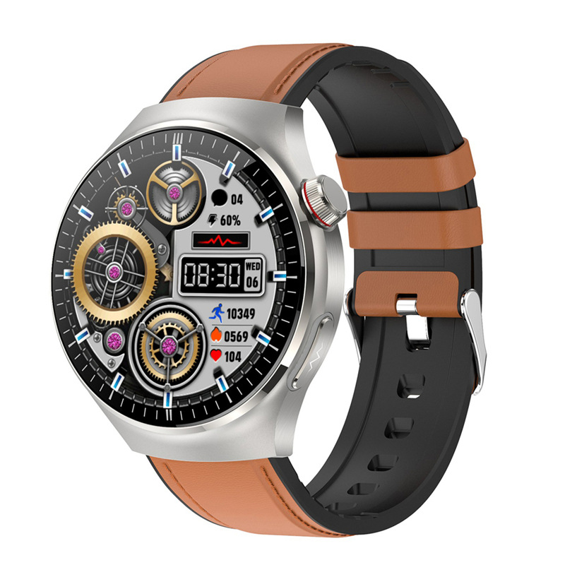 TK26 reloj inteligente de salud micro examen físico pantalla AMOLED Bluetooth llamada ECG temperatura corporal glucosa en sangre monitoreo de salud