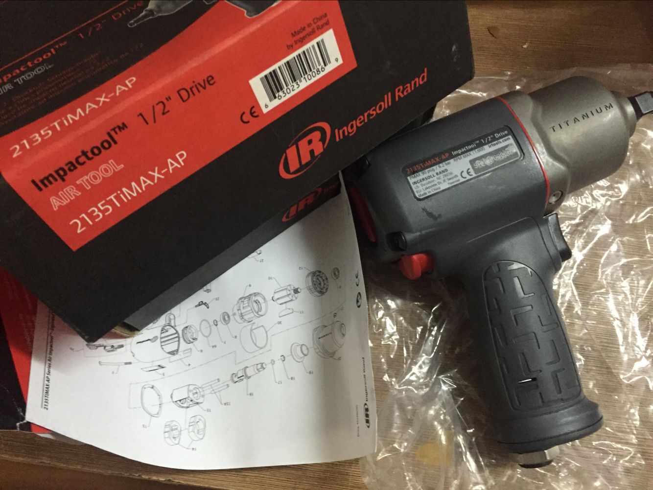 英格索兰气动扳手2135TiMAX-AP 2135timax