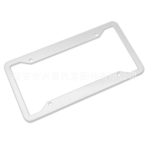 Supply foreign car license plate frame, license plate frame, American license plate frame, aluminum alloy license plate frame, American license plate holder