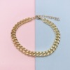 Fresh accessory, fashionable chain, metal bracelet, European style, simple and elegant design