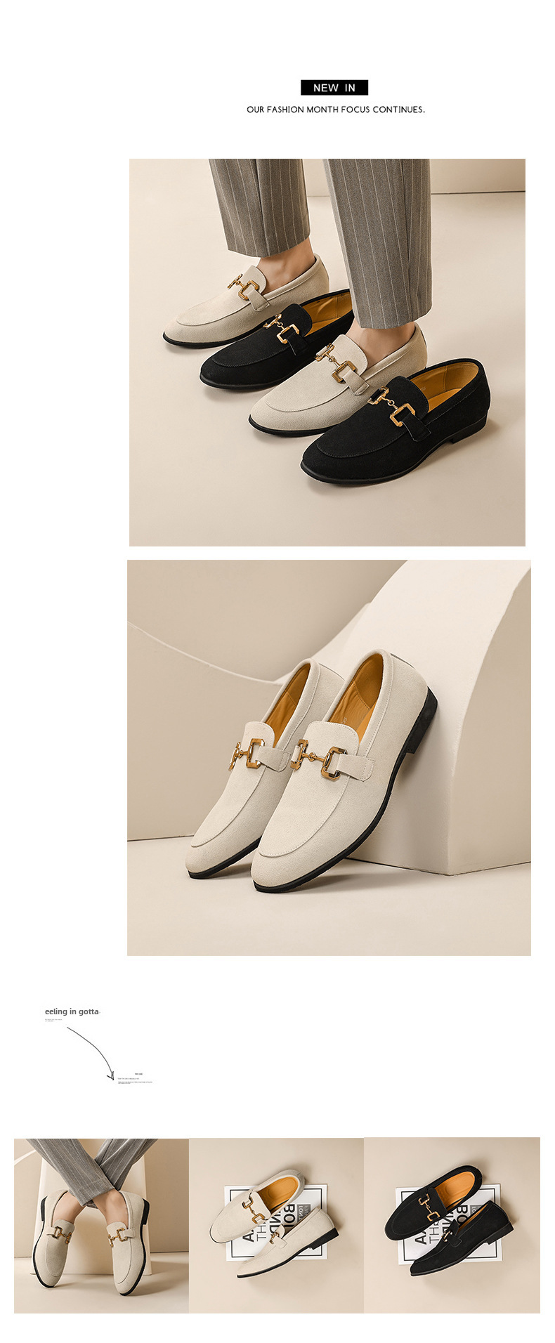 Mocassini da uomo in tinta unita con superficie brillante, stile coreano, scarpe casual da ufficio in pelle di grandi dimensioni per uomo_voghion.com