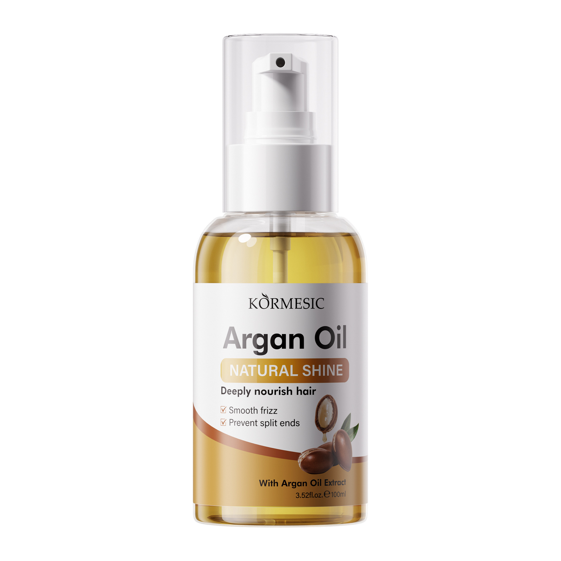 KORMESIC Olive Argan Hair Care Oil Hidratación Hair Care Wholesale Transfronterizo