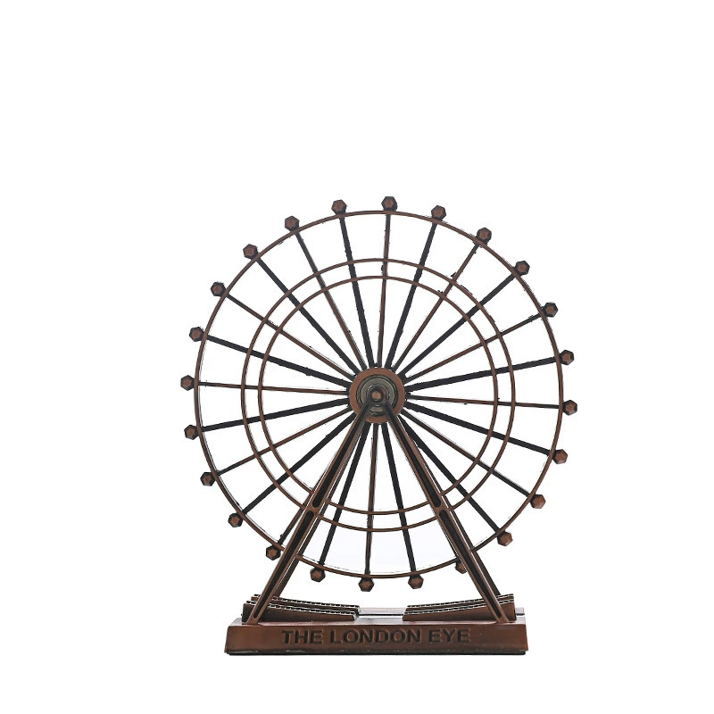 Retro rotating table metal Ferris wheel, Birthday gift