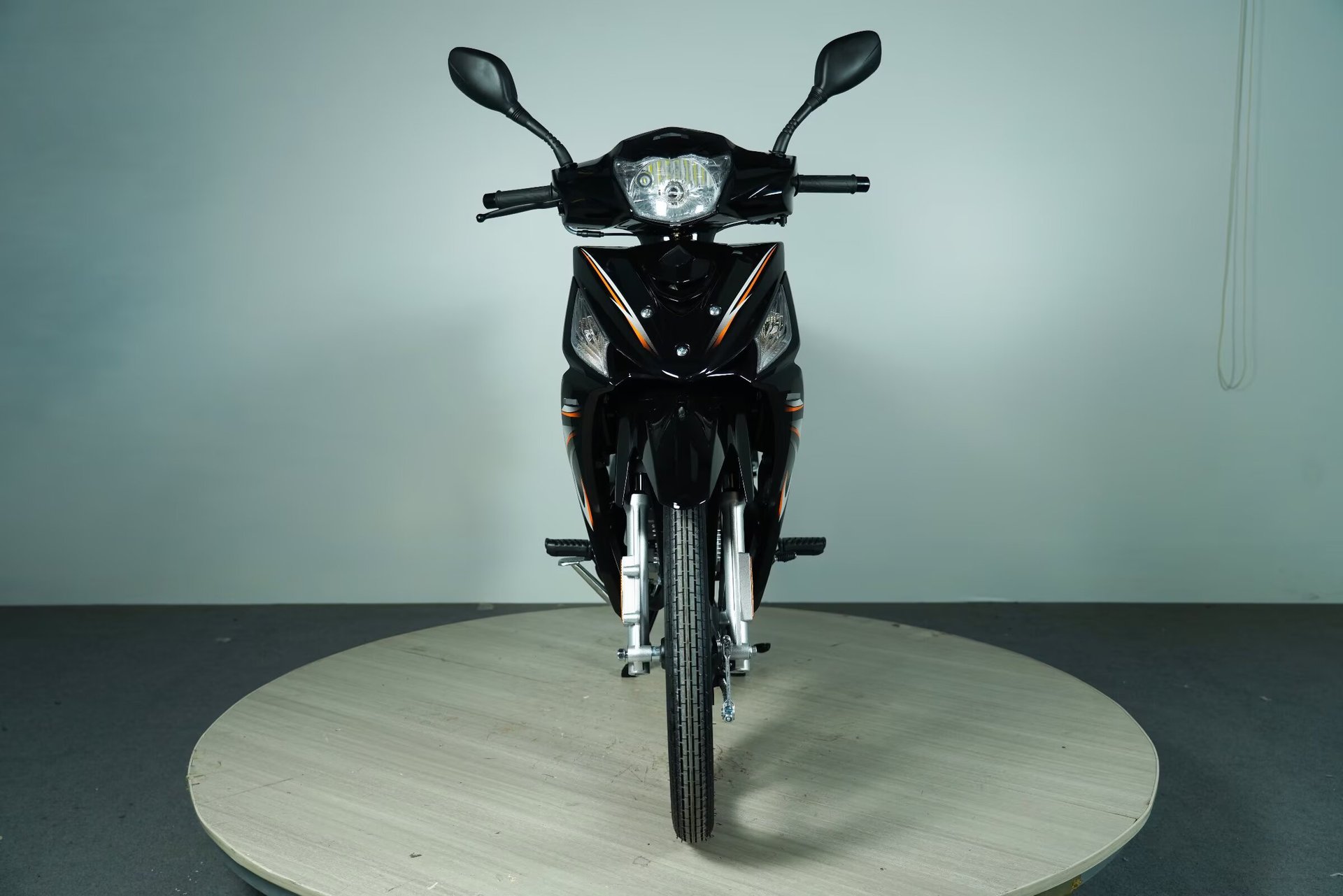 Cross-Border Kavaki Two-Wheeled Fuel-Powered Motorcycle, Vintage Underbone Motorcycle, Kawasaki Fuel-Efficient Two-Wheeler