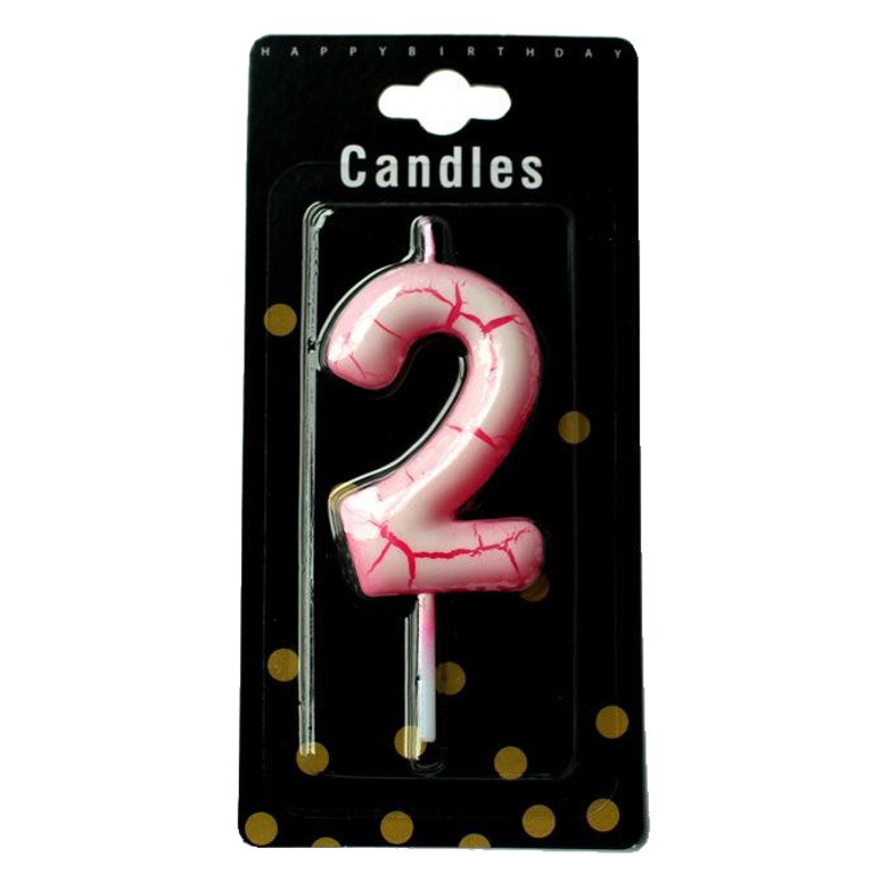 Nueva cáscara de huevo crack vela digital creativo cumpleaños DIY pastel hornear vela de cumpleaños digital