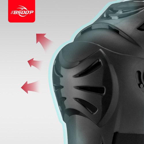 Motorcycle knee pads, summer off-road riding equipment, motorcycle rider knee pads, elbow pads, racing anti-fall four-piece set