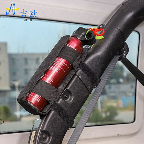 New Wrangler car fire extinguisher fixed belt car small fire extinguisher fixed belt strap car supplies