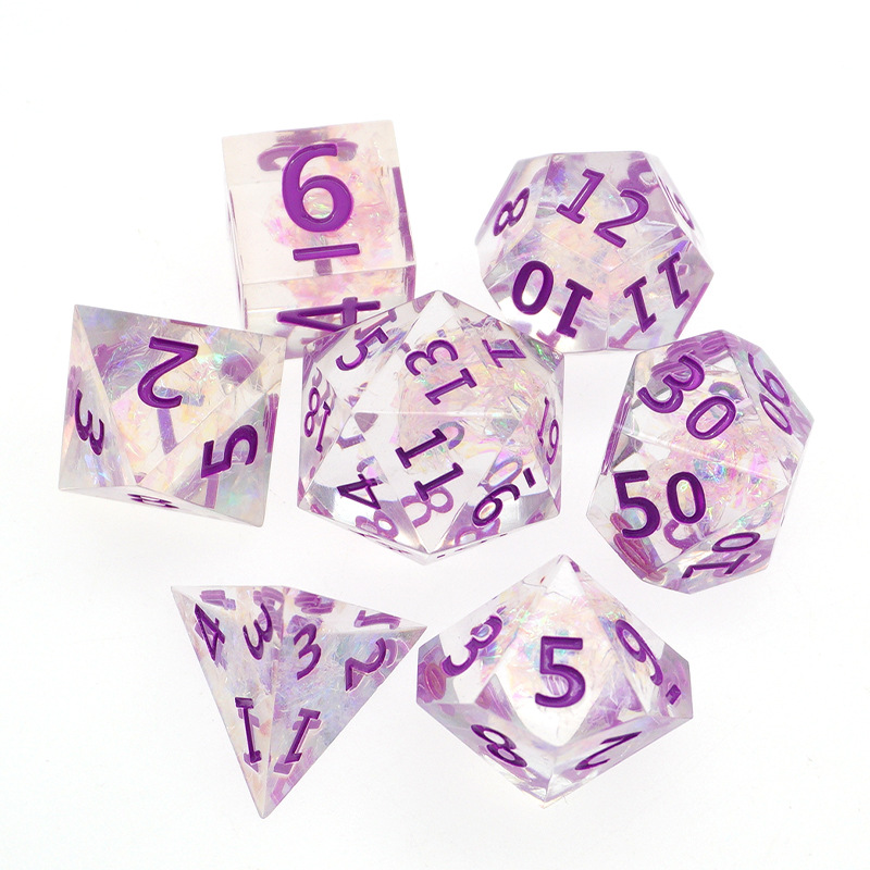 투명한 보라색 글자