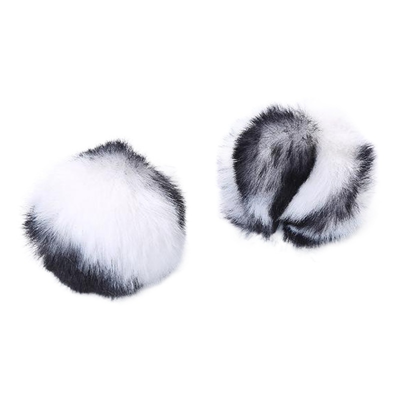 Juguete de gato estampado de leopardo Bola de peluche de juguete con catnip persiguiendo y jugando suministros para Mascotas Fábrica al por mayor transfronteriza