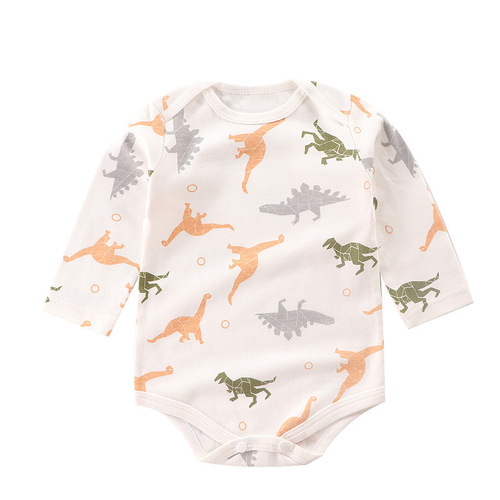 Bag fart clothes ins style baby jumpsuit newborn baby clothes spring and autumn long-sleeved pure cotton crawling clothes baby clothes