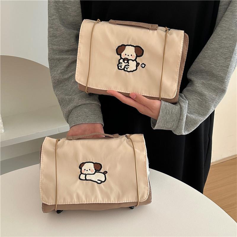 Cute Animal Nylon Square Makeup Bags display picture 1