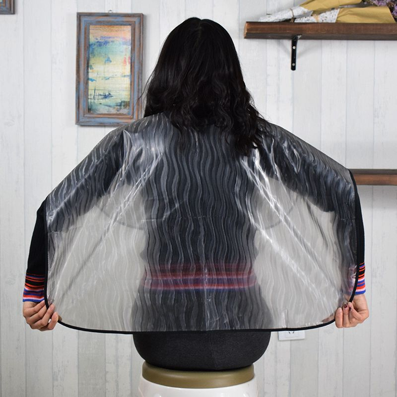 Hairdressing cape for hair dyeing and perming, high-end hair dyeing, hair washing, haircutting, and makeup, waterproof oil treatment cape for hair salons