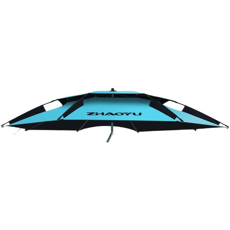 Chaoyu fishing cane fishing umbrella thickened black glue cane umbrella Universal large fishing umbrella rainproof sun protection sunshade