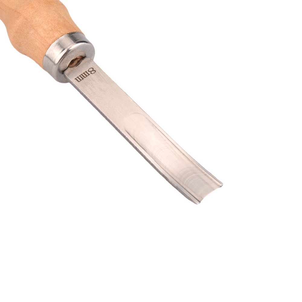 Nueva pala ancha de cuero de potencia 4 6 8mm adelgazamiento tambor borde cortador hecho a mano DIY Borde de cuero herramienta de corte de borde