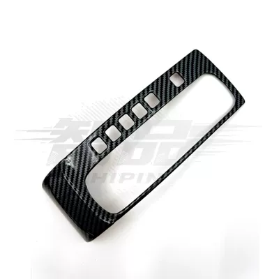 Car interior film Window Lift, Carbon Fiber Pattern - 10th-generation-civic-gear-shift-letter-stickers