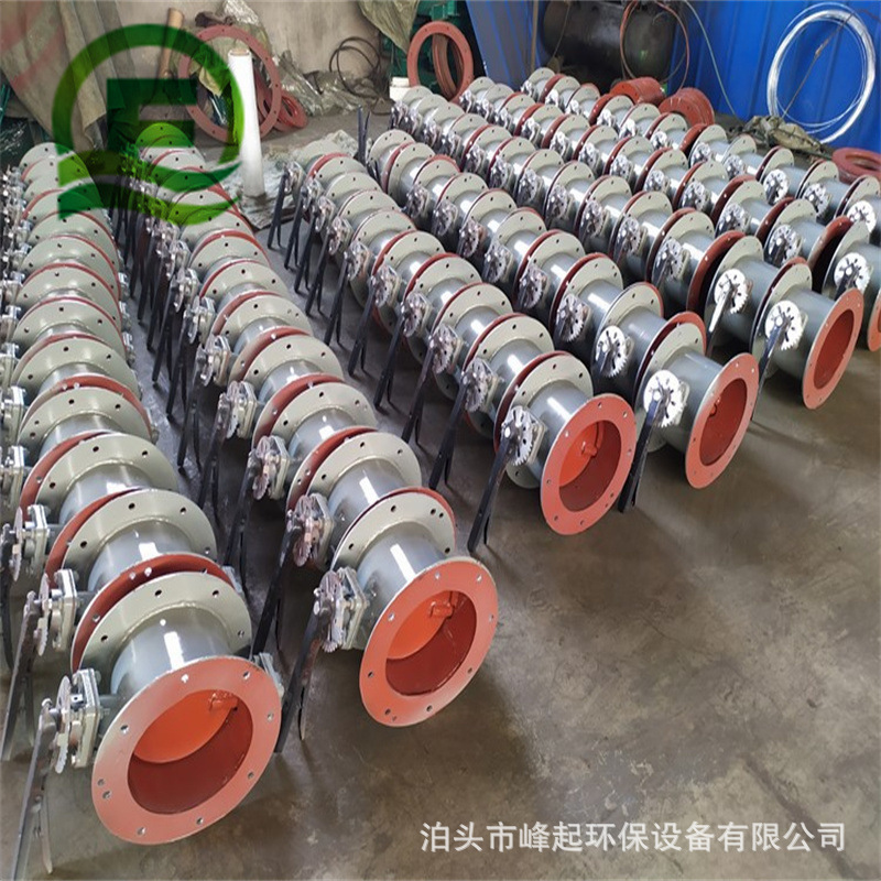 手动截止通风蝶阀手柄调风阀调节开关除尘风阀不锈钢1000型厂家