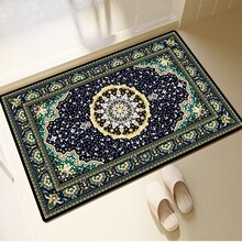 阿拉伯风硅藻泥地垫复工卫生间门口耐磨防滑脚垫浴室吸水速干地垫