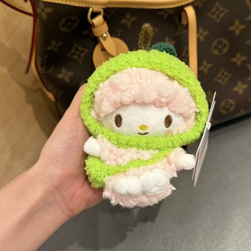 本物のピアノ子羊コアラセット高価値バッグペンダントキーホルダーかわいいぬいぐるみペンダント|undefined
