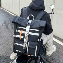 双肩包男日系原宿ins离家出走包大容量潮流背包初高中大学生书包