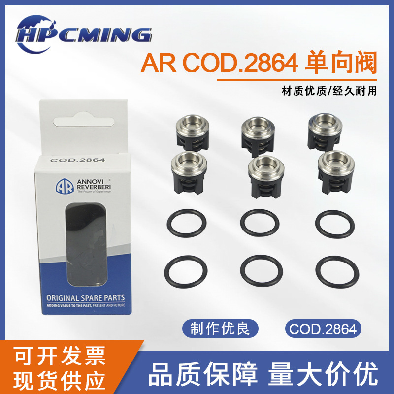 Water Pump Wholesale Italian Ar Stainless Steel High-Pressure Plunger Pump Cod2864 One-Way Valve Accessory Set Manufacturer