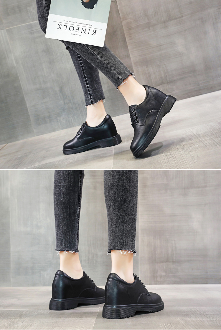 Mocassins en cuir verni à bout carré pour femme, chaussures décontractées à enfiler, chaussures_voghion.com