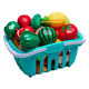 Children's Play Kitchen Toy Che Che Le Boys and Girls Simulation Che Fruit Vegetable Cake Pizza Basket suit