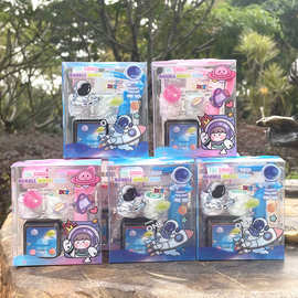 太空人造型滚轮印章儿童幼儿园小学生伴手礼教师奖励印章文具礼品