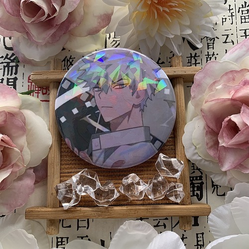 Time Agent animation peripherals Cheng Shishi, Lu Guang Qiaoling, tinplate badge, gift brooch, millet