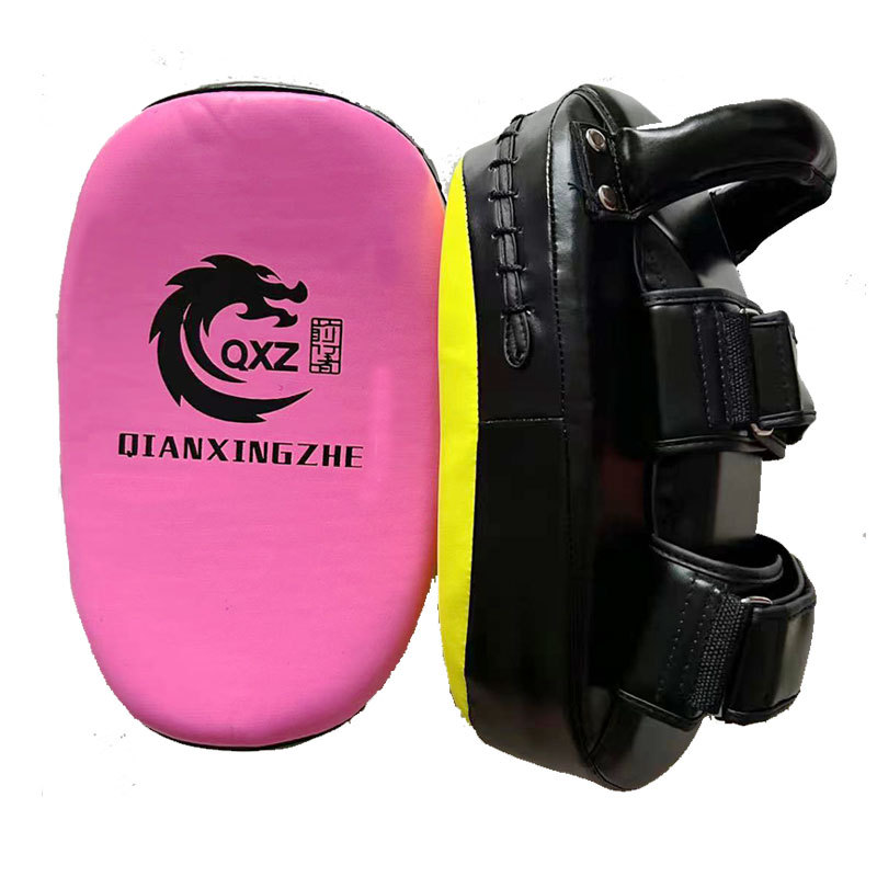 Sanda Children's and Adults' Boxing Thai Target Curved Foot Target Taekwondo Martial Arts Kicking Target Fighting Target Equipment Cross-Border Hot Sale