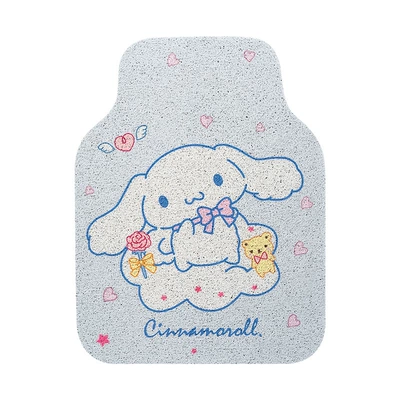 Foot PVC Car Mat Cute: Avtomobil döşəmə paspasları - silk-ring-blue-jade-cinnamon-dog-front-row-1-piece-first-5064-after-5050