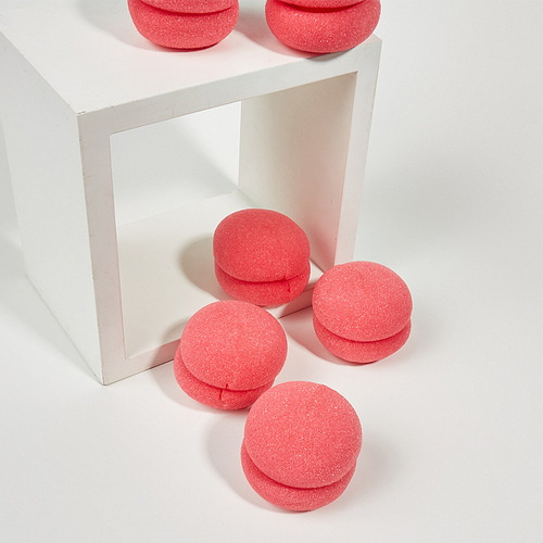 Can be worn while sleeping with curling hair styling tools that do not harm hair, sponge curling balls, strawberry curling iron, no-iron curling balls