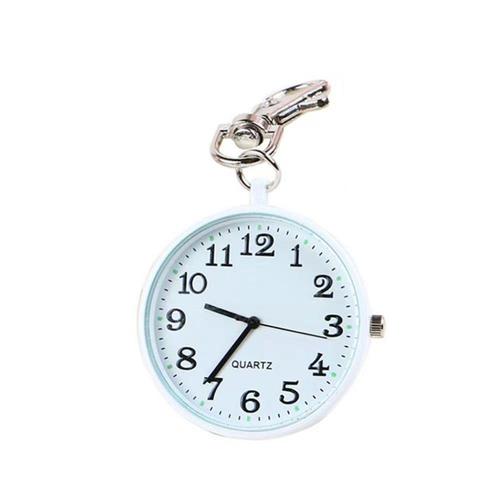 Examination quartz watch waterproof pocket watch large number clear luminous watch keychain hanging watch nurse watch student