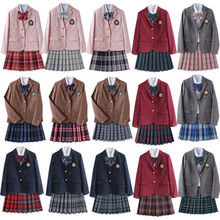 New Professional Suit JK suit spring and autumn dress women's spring and autumn clothing primary and secondary school clothing class uniform one piece wholesale