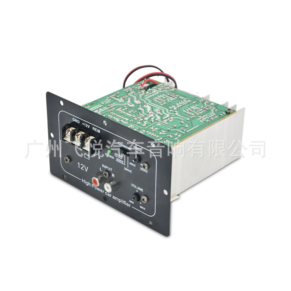Cross-Border Direct Supply Amplifier Board 8-Inch 10inch 12inch Subwoofer Amplifier 12V90W Car Amplifier High Power