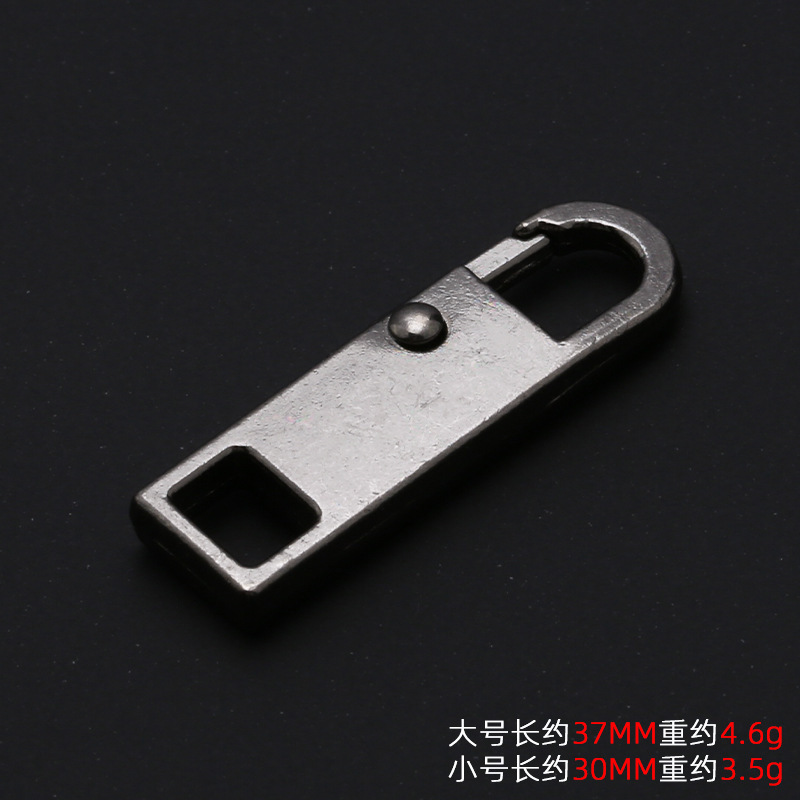 取り外し可能なスプリングジッパープル衣類金属プルタブスクールバッグバッグジッパープルアクセサリー卸売|undefined