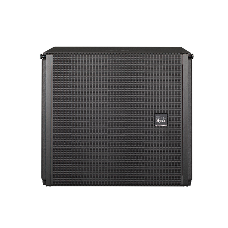 Equipo de sonido de matriz de línea de escenario 18 pulgadas subwoofer pasivo de matriz de doble amplificador de potencia subwoofer activo 18 pulgadas