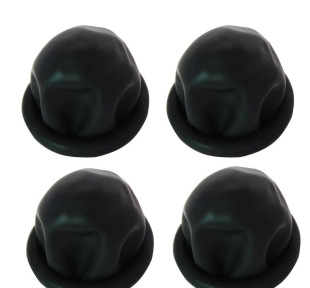 Bulk Wholesale Black Latex Finger Cots, Anti-Static Finger Cots, Dust-Free Purification Finger Cots, 500 Grams Per Pack, Electronic