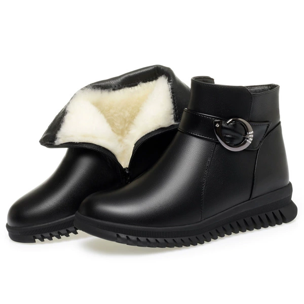 Black wool