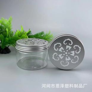 Manufacturer Customized Air Freshener Transparent Plastic 68 Teeth 7070 Gel Formaldehyde Cut Out Aluminum Cap Plastic Packaging Bottle