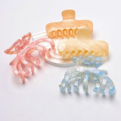 韩版醋酸八抓夹加厚发夹高级感小发夹简约抓夹女头饰百搭鲨鱼夹