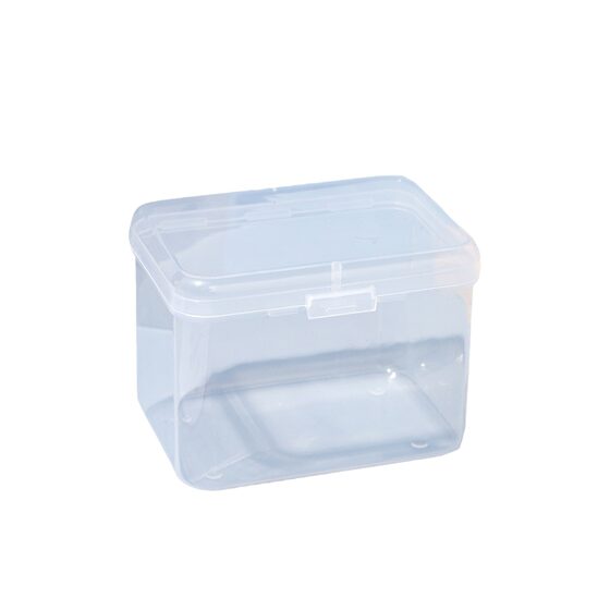 Transparent plastic packaging box laundry beads box hardware parts tools powder puff makeup cotton swab air cushion storage box