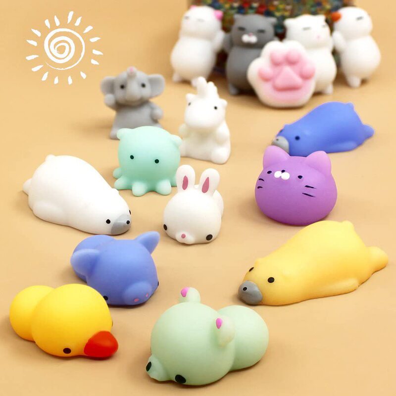 Cross-Border Hot-Selling Hippopotamus and Crocodile Creative Stress Relief Squeeze Toys, Animal Panda Dumpling Prank Toys for Venting Stress