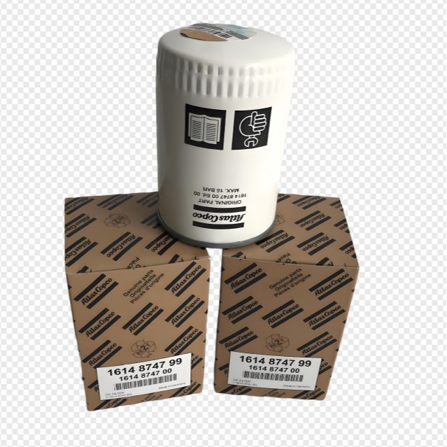 阿特拉斯无油机油过滤器1614874700 原厂ZT22 ZT37空压机保养配件