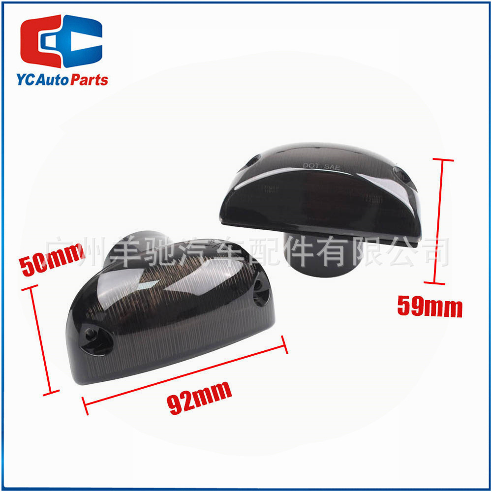 Aplicable a Volvo FL Renault Truck Side Light Negrect LED Front Signal Light